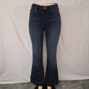 Laurie Felt  Los Angeles Size S Deep Indigo Flare Jeans Size S